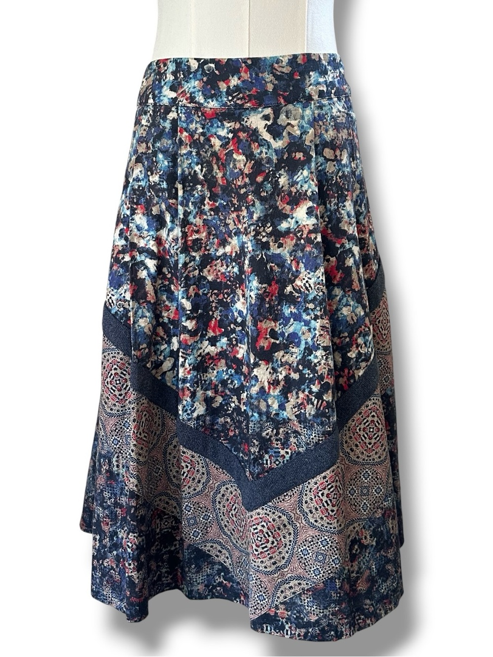 Tracy Reese "Plenty" Tribal Print Skirt, 
Size 8